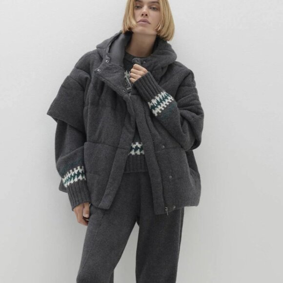 Patti Cashmere Puffer Jacket by Nakedcashmere - Picture 4 of 12